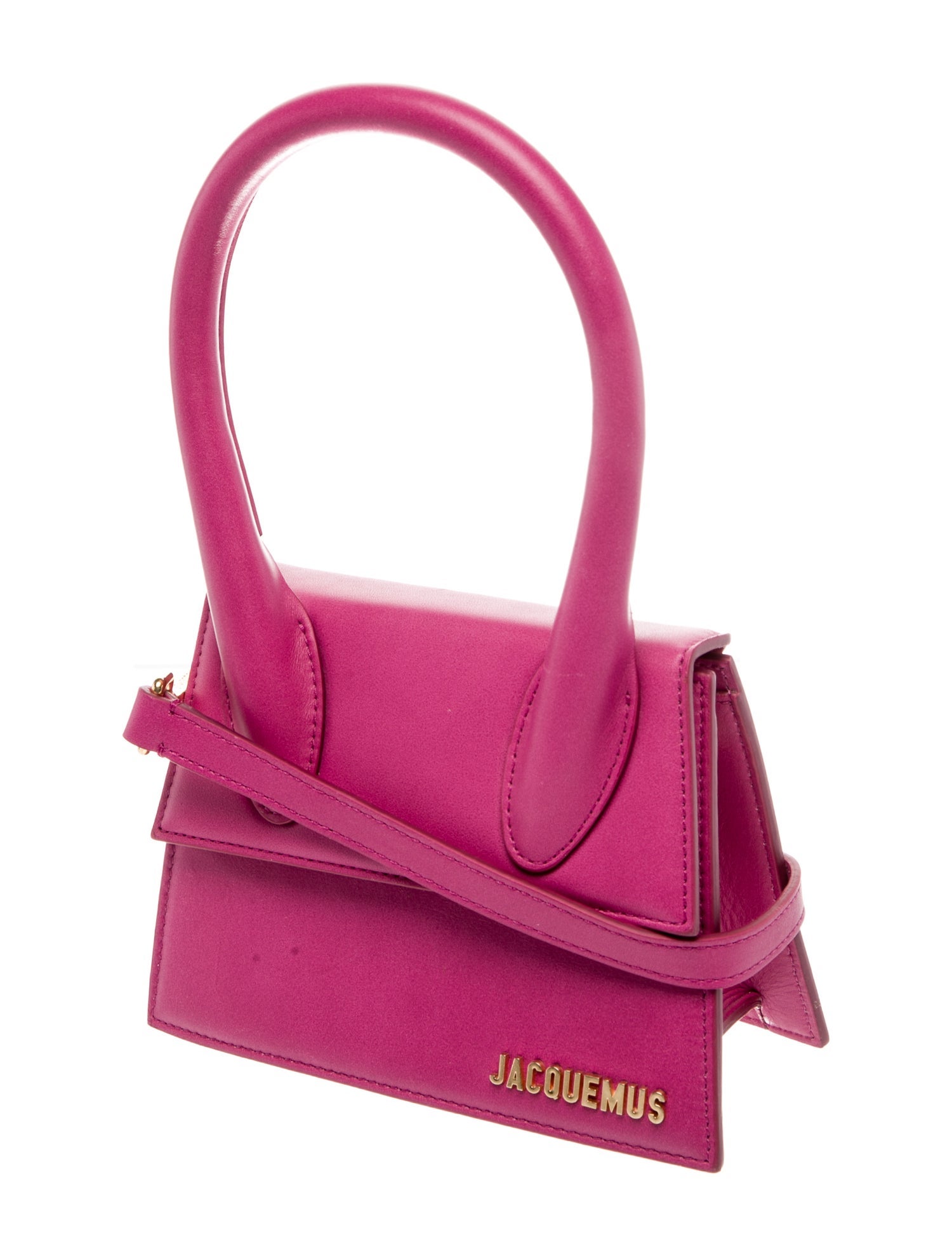 Jacquemus Leather Top Handle Bag